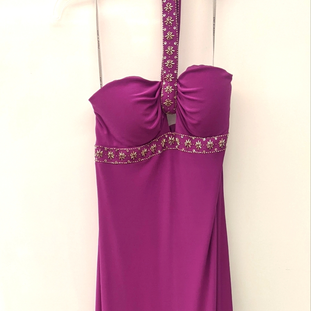 Purple size 6 formal dress